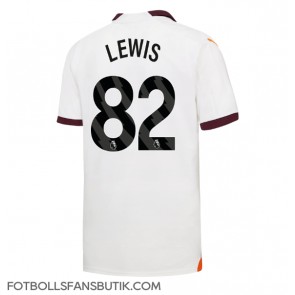 Manchester City Rico Lewis #82 Replika Bortatröja 2023-24 Kortärmad